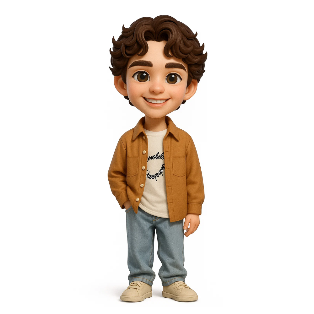 Custom 3D Pet & Mini Me Figurine from Photo | Personalized Chibi Portrait Statue
