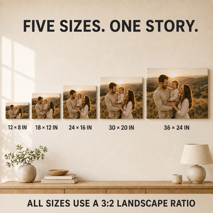 Custom Photo Canvas Prints – Create Your Own Wall Decor