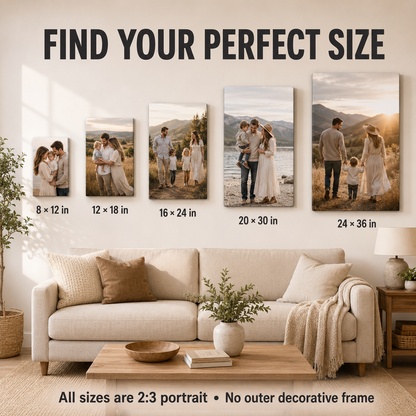 Custom Photo Canvas Prints – Create Your Own Wall Decor