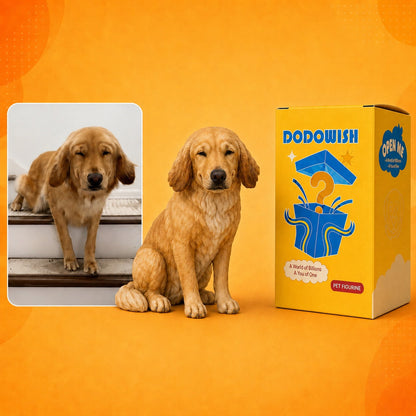 Custom 3D Pet & Mini Me Figurine from Photo | Personalized Chibi Portrait Statue