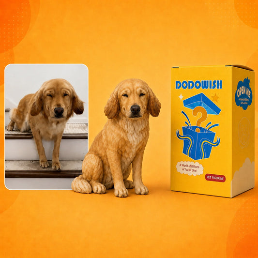 Custom 3D Pet & Mini Me Figurine from Photo | Personalized Chibi Portrait Statue